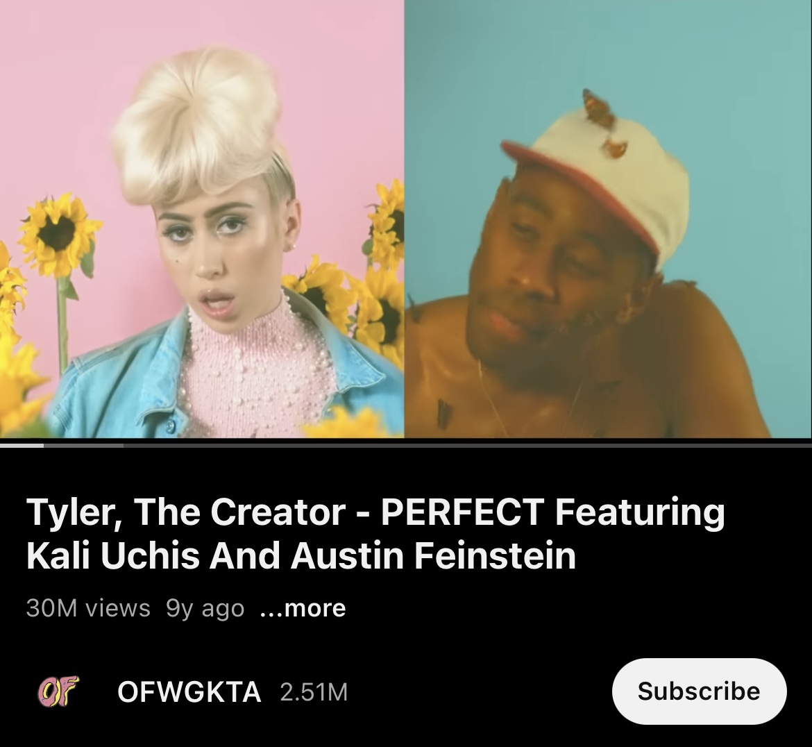 kali uchis Tyler the creator